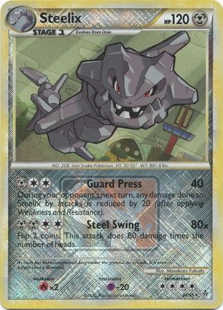Steelix (24/95) (League Promo) [HeartGold & SoulSilver: Unleashed] | Red Riot Games CA