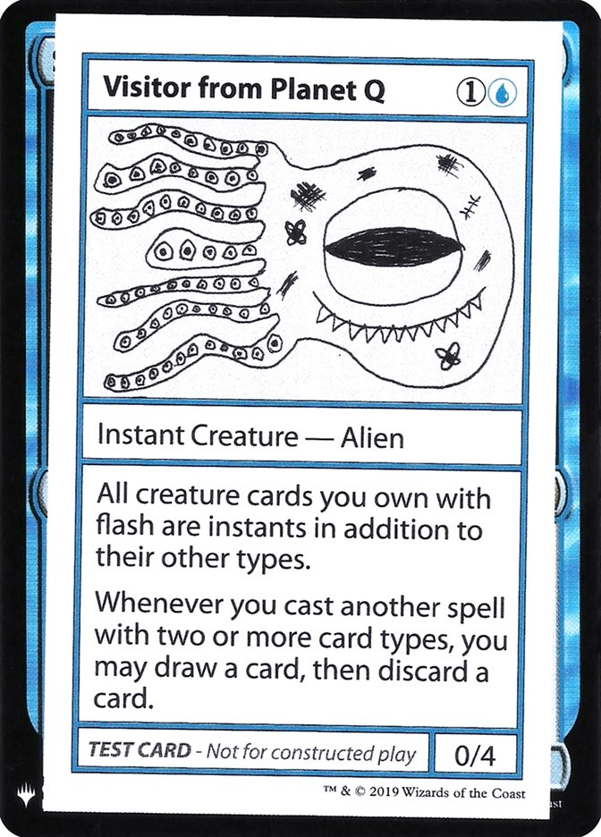 Visitor from Planet Q [Mystery Booster Playtest Cards] | Red Riot Games CA