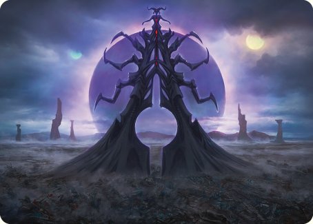 Black Sun's Twilight Art Card [Phyrexia: All Will Be One Art Series] | Red Riot Games CA