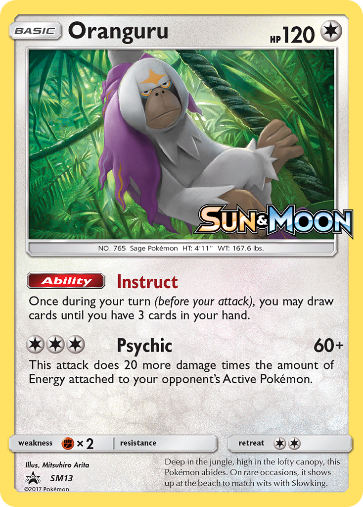 Oranguru (SM13) [Sun & Moon: Black Star Promos] | Red Riot Games CA