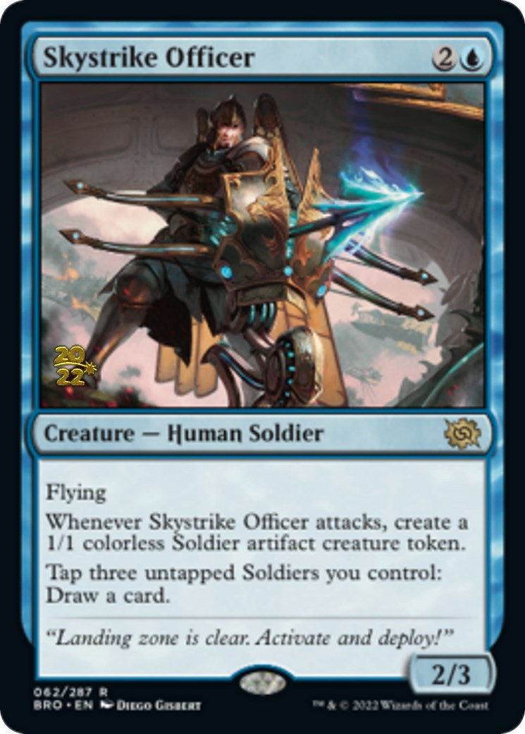 Skystrike Officer [The Brothers' War Prerelease Promos] | Red Riot Games CA