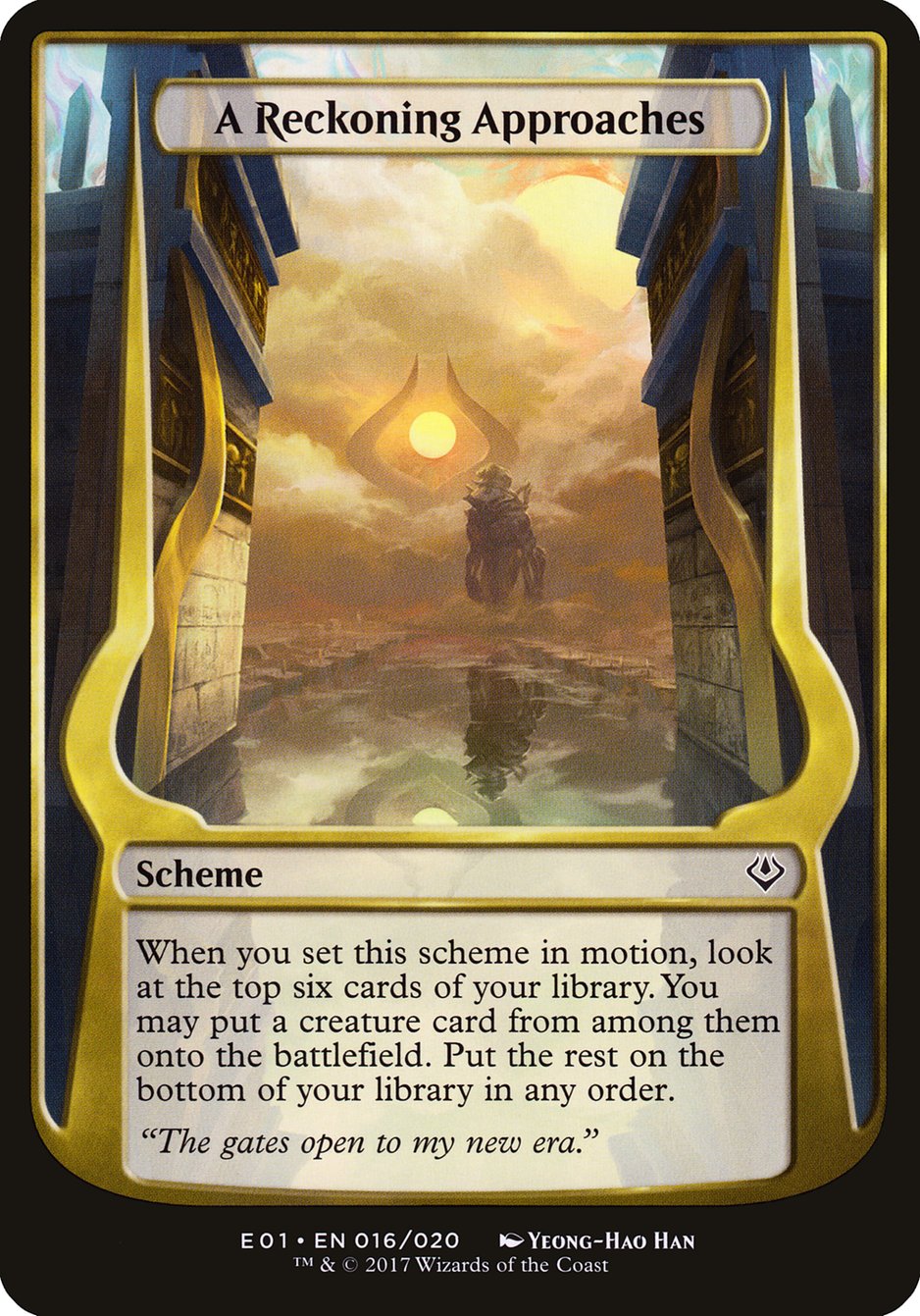 A Reckoning Approaches (Schemes) [Archenemy: Nicol Bolas Schemes] | Red Riot Games CA