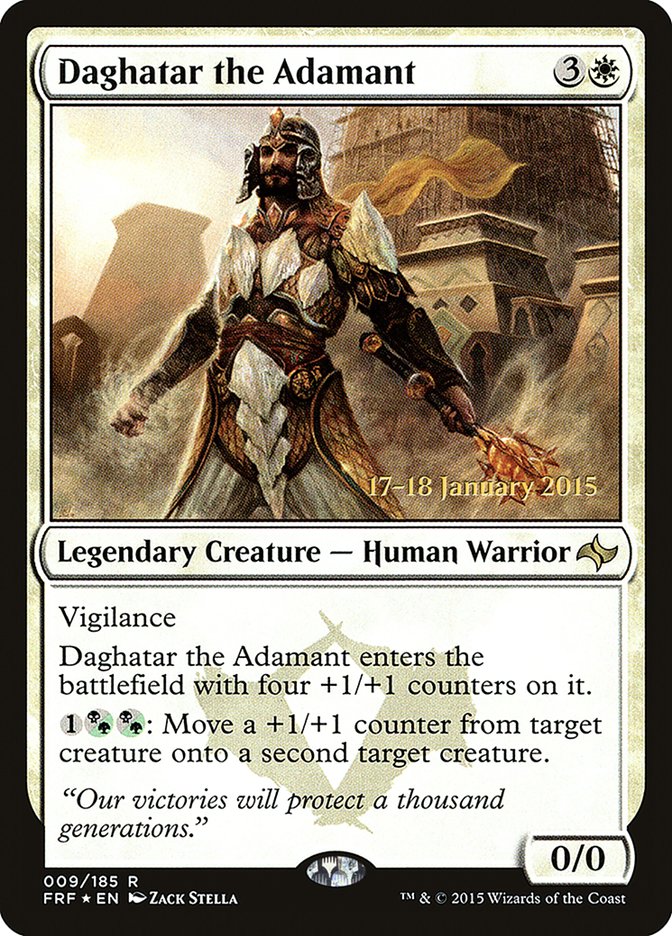 Daghatar the Adamant [Fate Reforged Prerelease Promos] | Red Riot Games CA