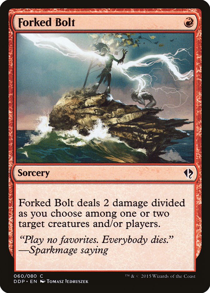 Forked Bolt [Duel Decks: Zendikar vs. Eldrazi] | Red Riot Games CA