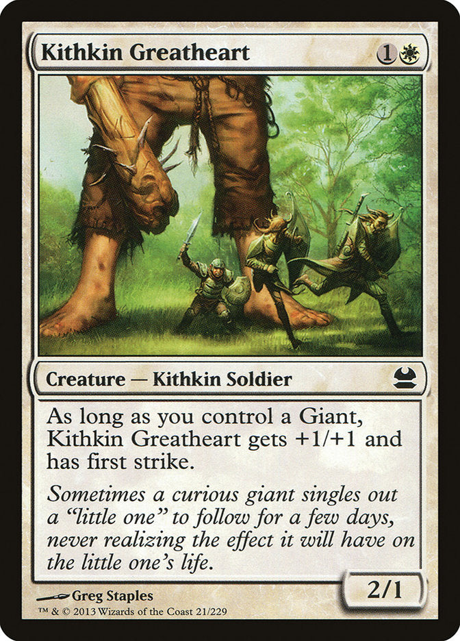 Kithkin Greatheart [Modern Masters] | Red Riot Games CA