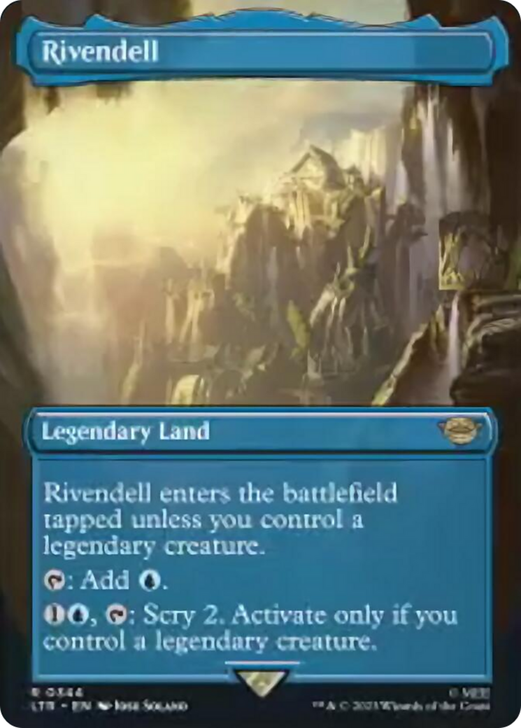 Rivendell (Borderless Alternate Art) [The Lord of the Rings: Tales of Middle-Earth] | Red Riot Games CA