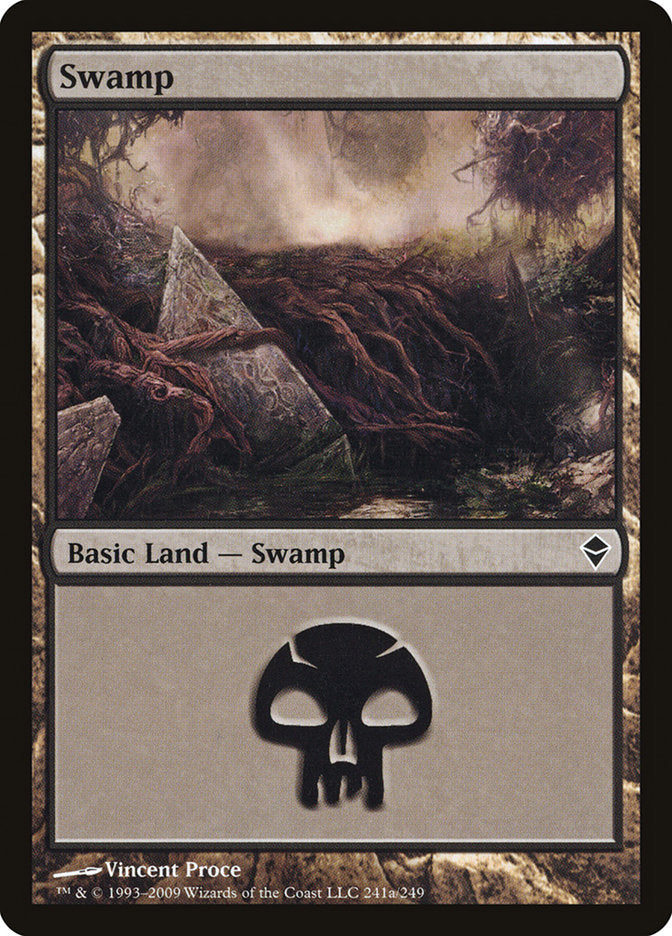 Swamp (241a) [Zendikar] | Red Riot Games CA