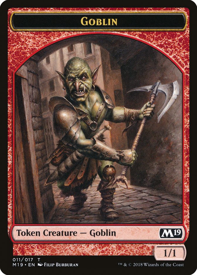 Goblin Token [Core Set 2019 Tokens] | Red Riot Games CA