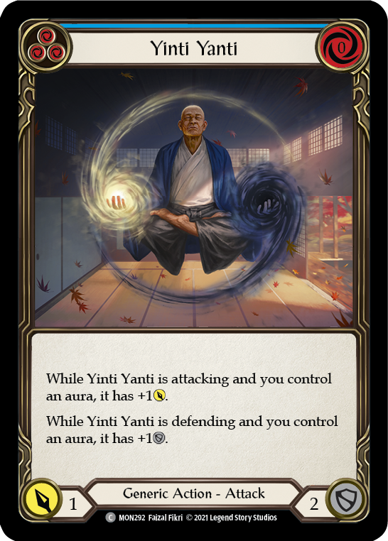 Yinti Yanti (Blue) [MON292-RF] (Monarch)  1st Edition Rainbow Foil | Red Riot Games CA