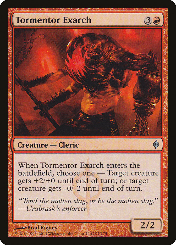 Tormentor Exarch [New Phyrexia] | Red Riot Games CA