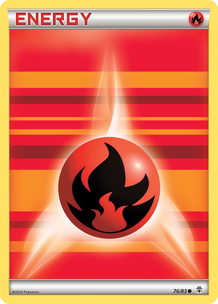 Fire Energy (76/83) [XY: Generations] | Red Riot Games CA