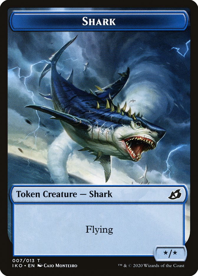 Shark Token [Ikoria: Lair of Behemoths Tokens] | Red Riot Games CA