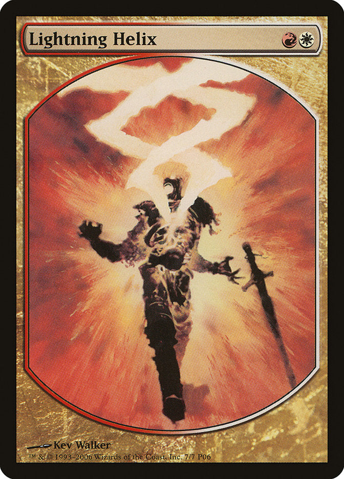 Lightning Helix [Magic Player Rewards 2006] | Red Riot Games CA