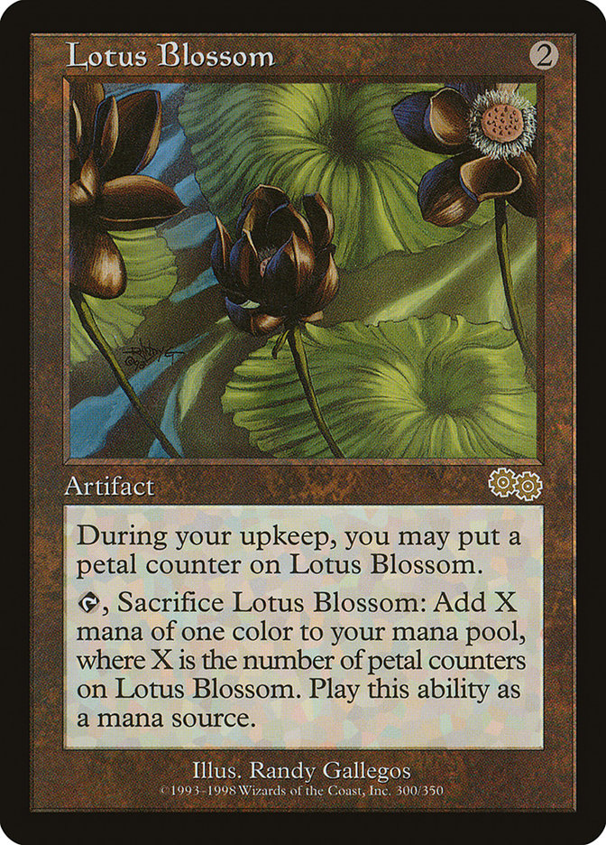 Lotus Blossom [Urza's Saga] | Red Riot Games CA