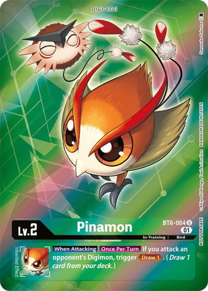 Pinamon [BT6-004] (Alternative Art - Box Topper) [Double Diamond] | Red Riot Games CA