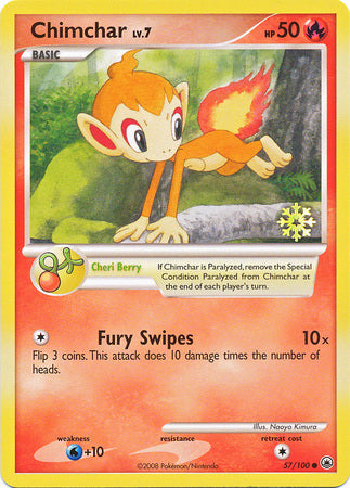 Chimchar (57/100) [Countdown Calendar Promos] | Red Riot Games CA