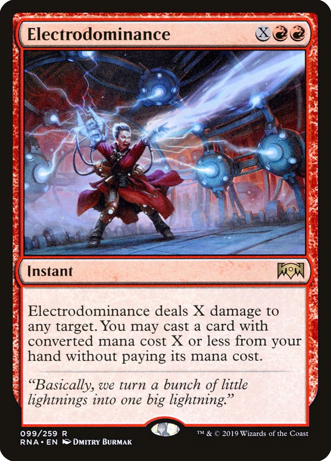 Electrodominance [Ravnica Allegiance] | Red Riot Games CA