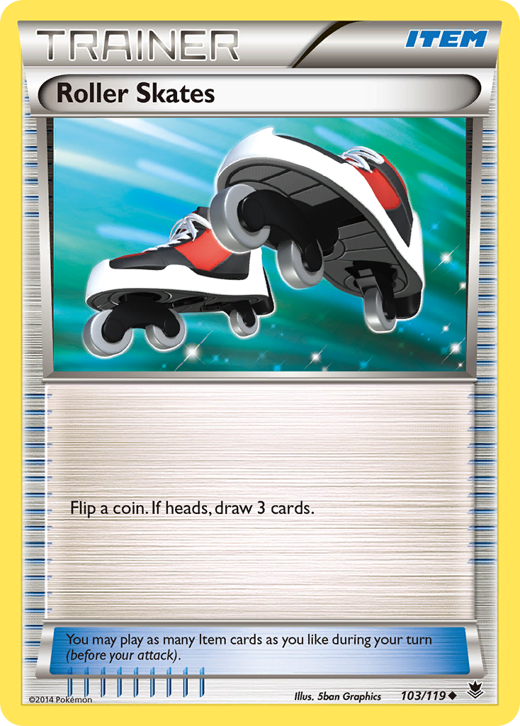 Roller Skates (103/119) [XY: Phantom Forces] | Red Riot Games CA