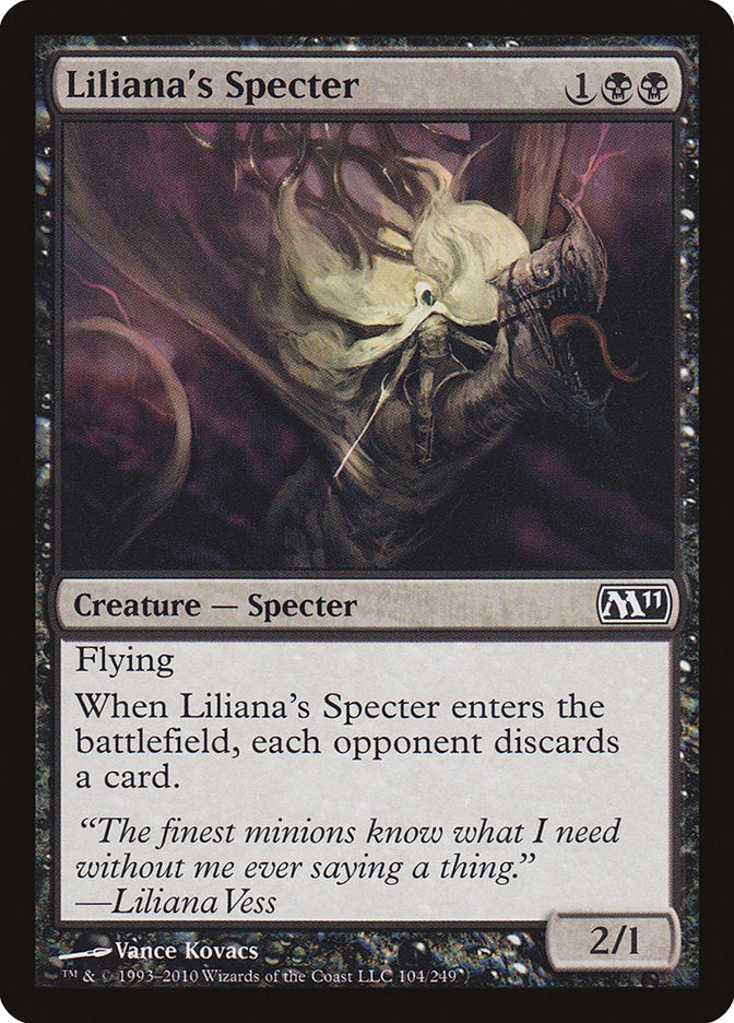 Liliana's Specter [Magic 2011] | Red Riot Games CA