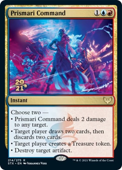 Prismari Command [Strixhaven: School of Mages Prerelease Promos] | Red Riot Games CA