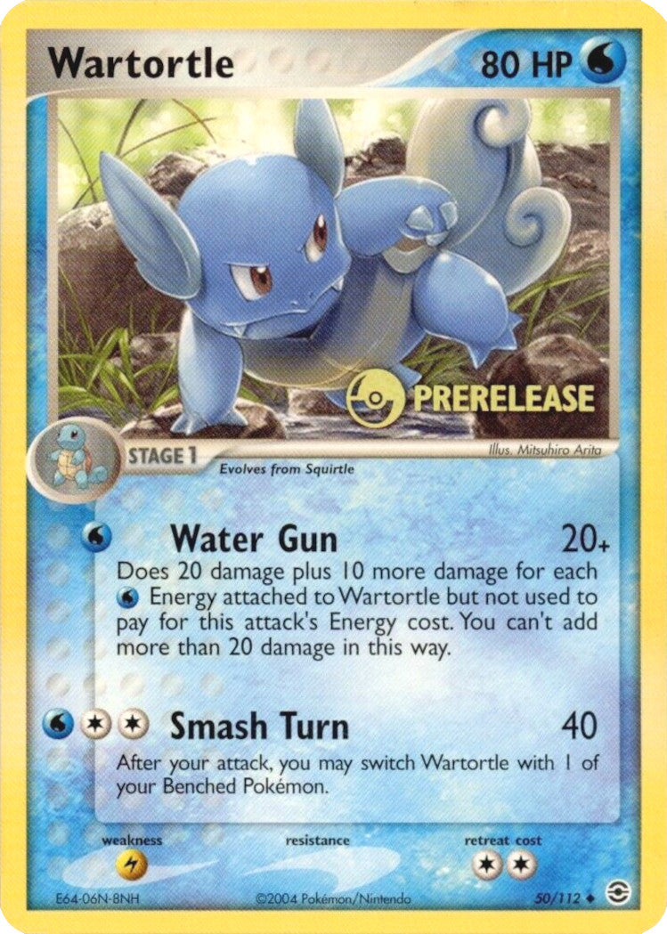 Wartortle (50/112) (Prerelease) [EX: FireRed & LeafGreen] | Red Riot Games CA