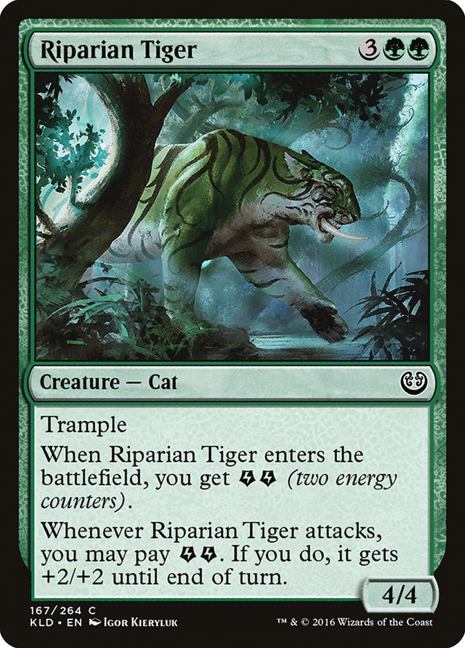 Riparian Tiger [Kaladesh] | Red Riot Games CA