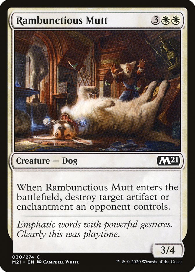 Rambunctious Mutt [Core Set 2021] | Red Riot Games CA