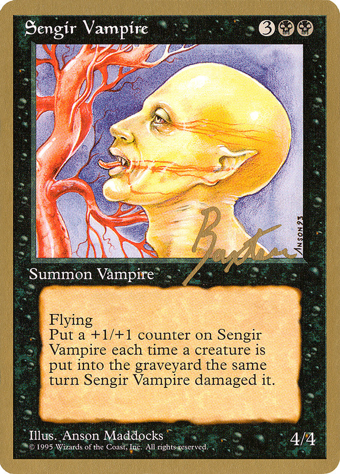Sengir Vampire (George Baxter) [Pro Tour Collector Set] | Red Riot Games CA