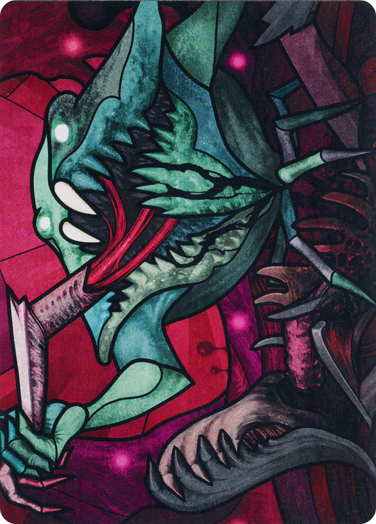 Yargle, Glutton of Urborg Art Card [March of the Machine Art Series] | Red Riot Games CA