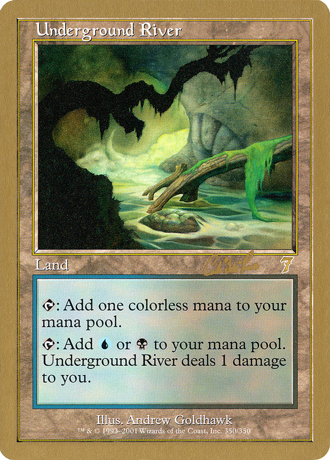 Underground River (Carlos Romao) [World Championship Decks 2002] | Red Riot Games CA