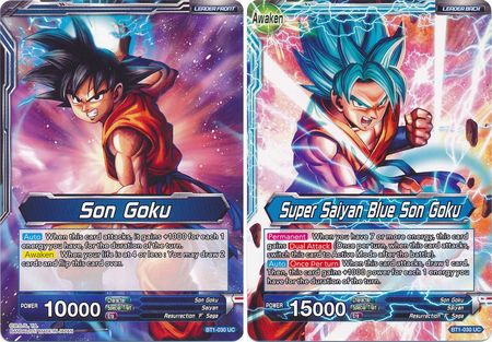 Son Goku // Super Saiyan Blue Son Goku (BT1-030) [Galactic Battle] | Red Riot Games CA