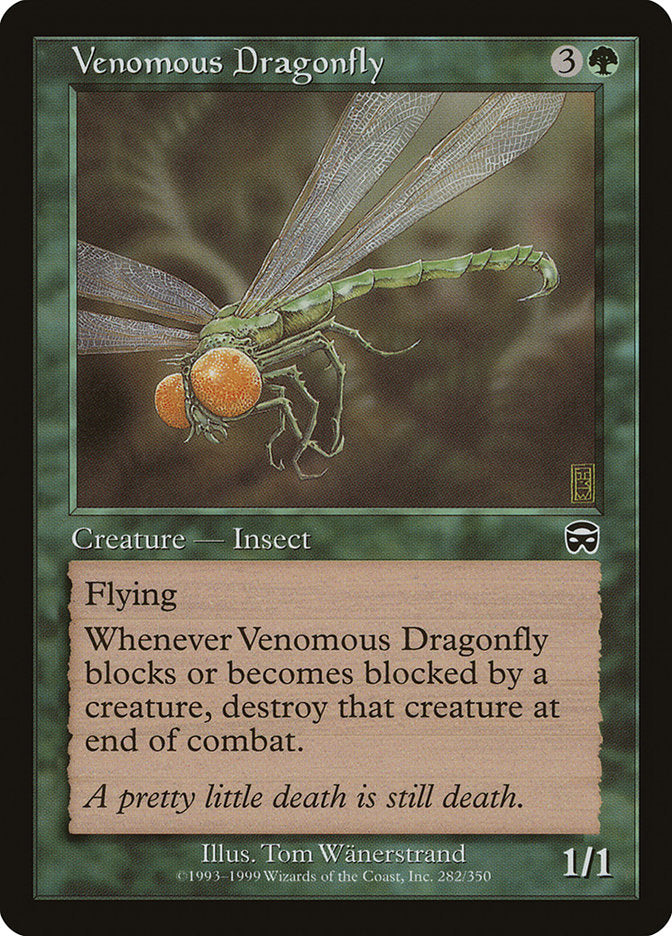 Venomous Dragonfly [Mercadian Masques] | Red Riot Games CA