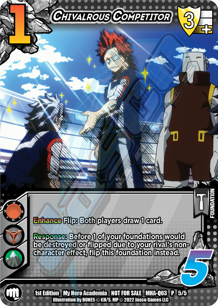 Chivalrous Competitor [Series 3 Quirk Pack] | Red Riot Games CA