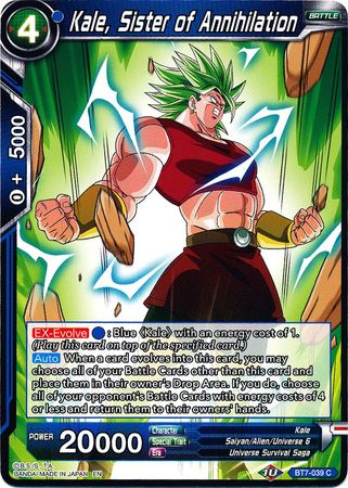 Kale, Sister of Annihilation (BT7-039) [Assault of the Saiyans] | Red Riot Games CA