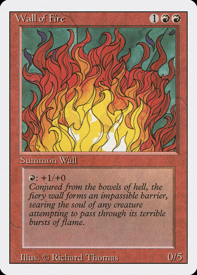 Wall of Fire [Revised Edition] | Red Riot Games CA