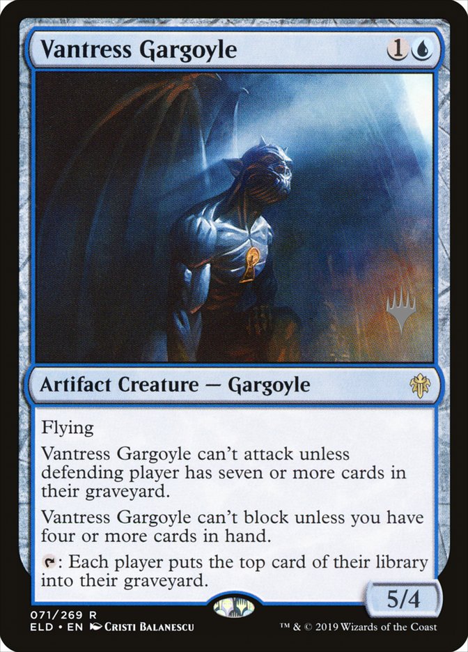 Vantress Gargoyle (Promo Pack) [Throne of Eldraine Promos] | Red Riot Games CA