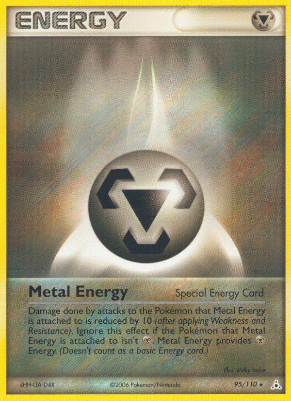 Metal Energy (95/110) [EX: Holon Phantoms] | Red Riot Games CA