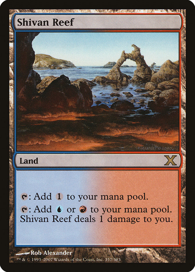 Shivan Reef [Tenth Edition] | Red Riot Games CA