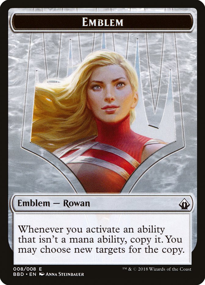 Rowan Kenrith Emblem [Battlebond Tokens] | Red Riot Games CA