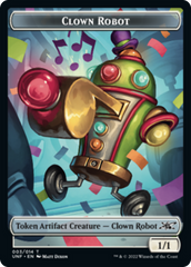 Clown Robot (003) // Balloon Double-Sided Token [Unfinity Tokens] | Red Riot Games CA