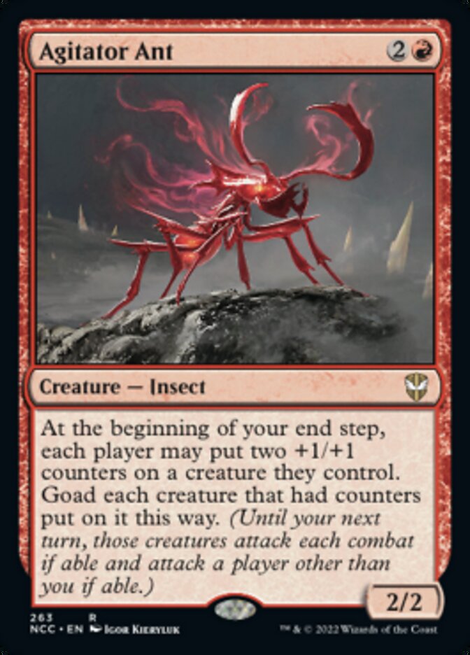Agitator Ant [Streets of New Capenna Commander] | Red Riot Games CA