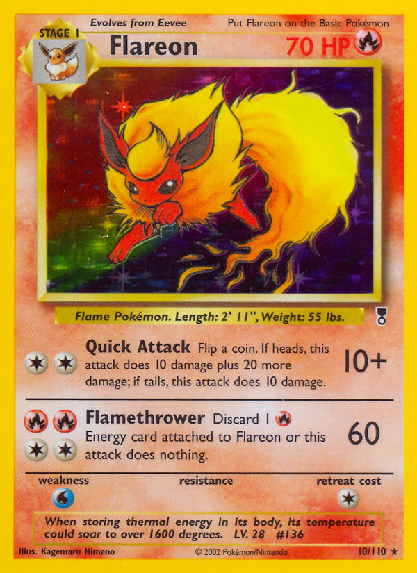 Flareon (10/110) [Legendary Collection] | Red Riot Games CA