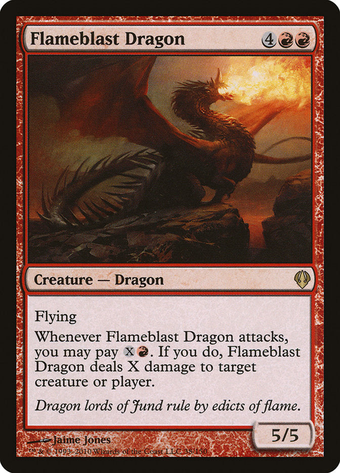 Flameblast Dragon [Archenemy] | Red Riot Games CA