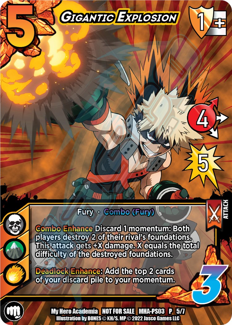 Gigantic Explosion [Crimson Rampage Promos] | Red Riot Games CA