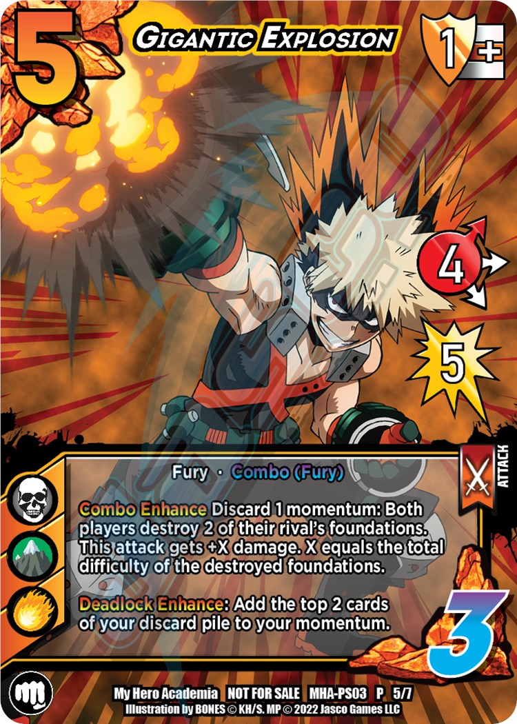 Gigantic Explosion [Promo Cards]