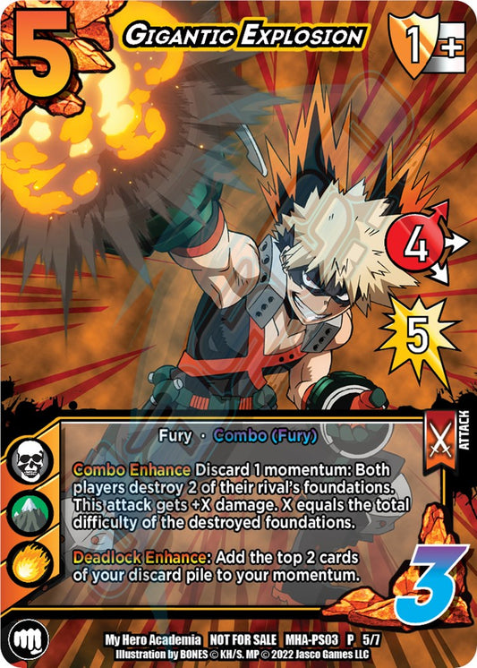 Gigantic Explosion [Promo Cards]