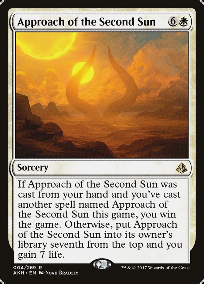 Approach of the Second Sun [Amonkhet] | Red Riot Games CA