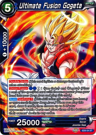 Ultimate Fusion Gogeta (Starter Deck - Resurrected Fusion) (SD6-04) [Miraculous Revival] | Red Riot Games CA