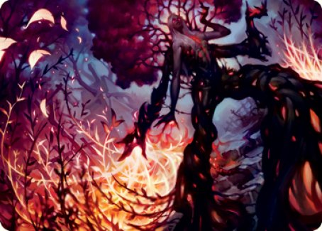 Splendid Reclamation Art Card [Innistrad: Crimson Vow Art Series] | Red Riot Games CA