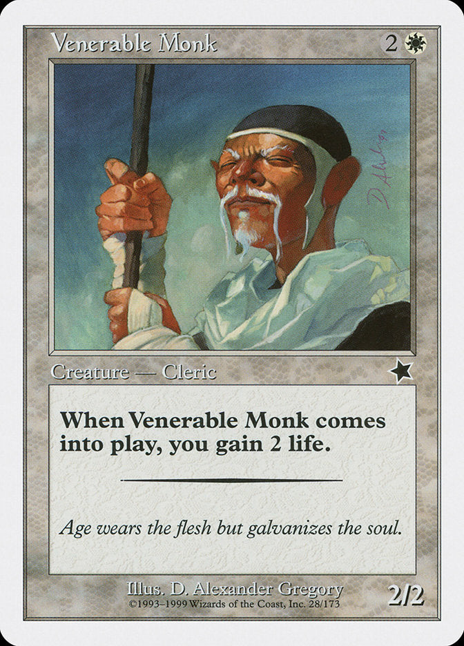 Venerable Monk [Starter 1999] | Red Riot Games CA